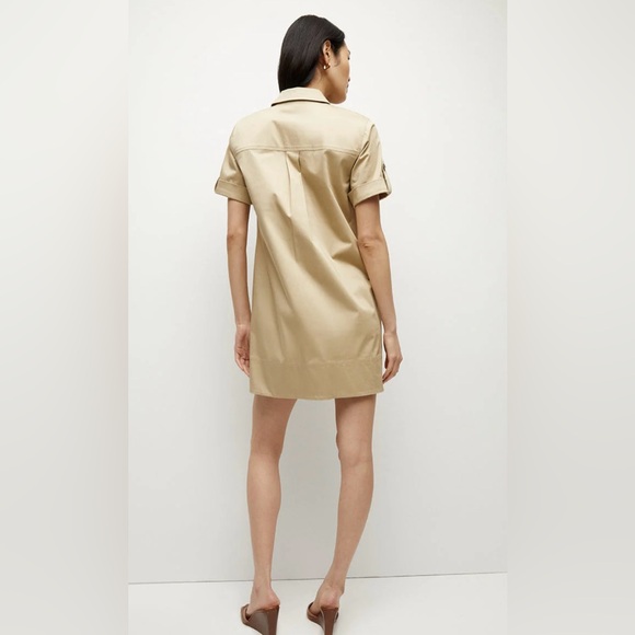 VERONICA BEARD Lucca Cargo Shirtdress - Picture 2 of 9